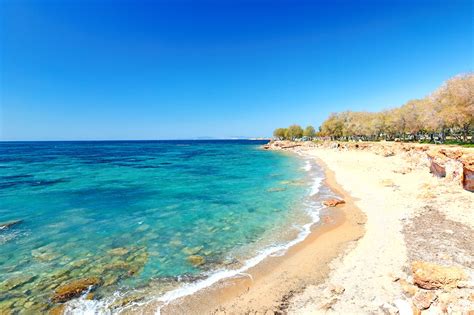 best beaches near athens.